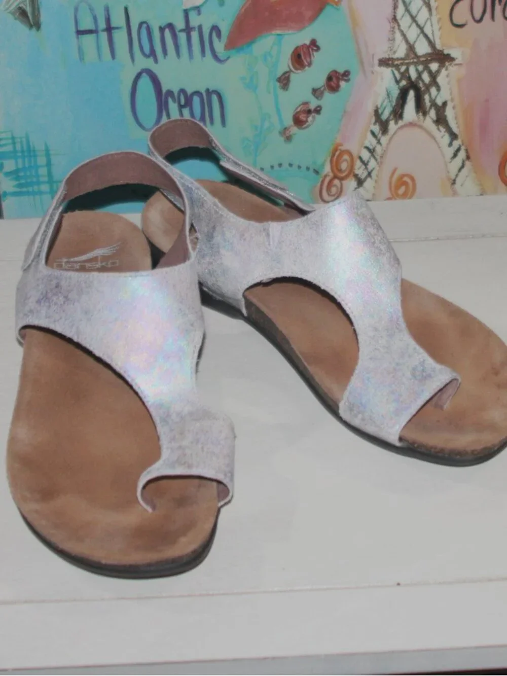 11A   EC LADIES DANSKO SANDALS - 8 1/2 - 9 (39)